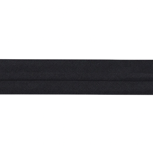 Bias Binding - 25mm Wide - Black - 50cm