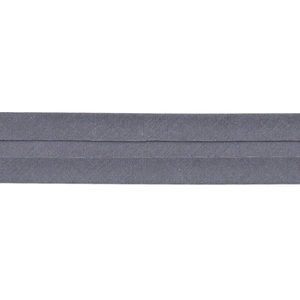 Bias Binding - 25mm Wide - Grey - 50cm