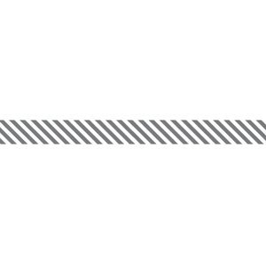 Bias Binding - 25mm Wide - 1/8 Stripe - Barramundi Grey - 50cm