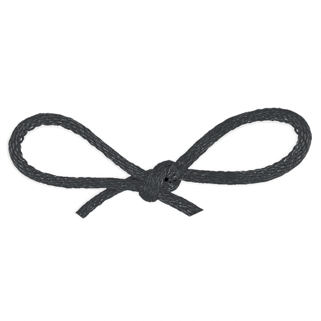 Rat Tail Cord - 3mm Wide - Black - 50cm