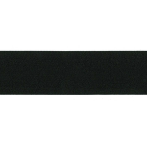 Ribbon - Double Polyester Satin - 35mm Wide - Black - 50cm