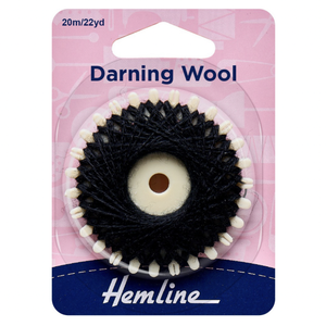 Darning Wool - Black