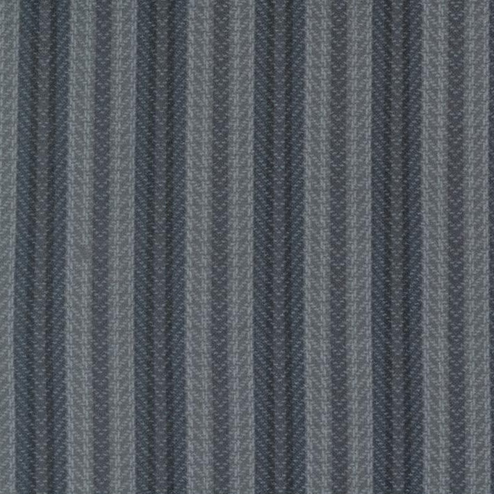 Farmhouse Flannels lll - Blanket Stripe - Graphite - 50cm