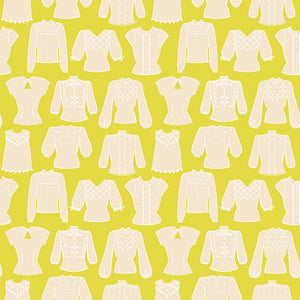 First Light - Blouses - Citron - Fat Quarter