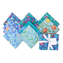 Load image into Gallery viewer, Kaffe x Morris &amp; Co. - Blues - Fat Quarter Bundle
