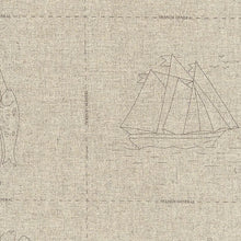 Load image into Gallery viewer, Joie De Vivre - Broderie - Stone - Panel - 70% Cotton 30% Linen - 60cm
