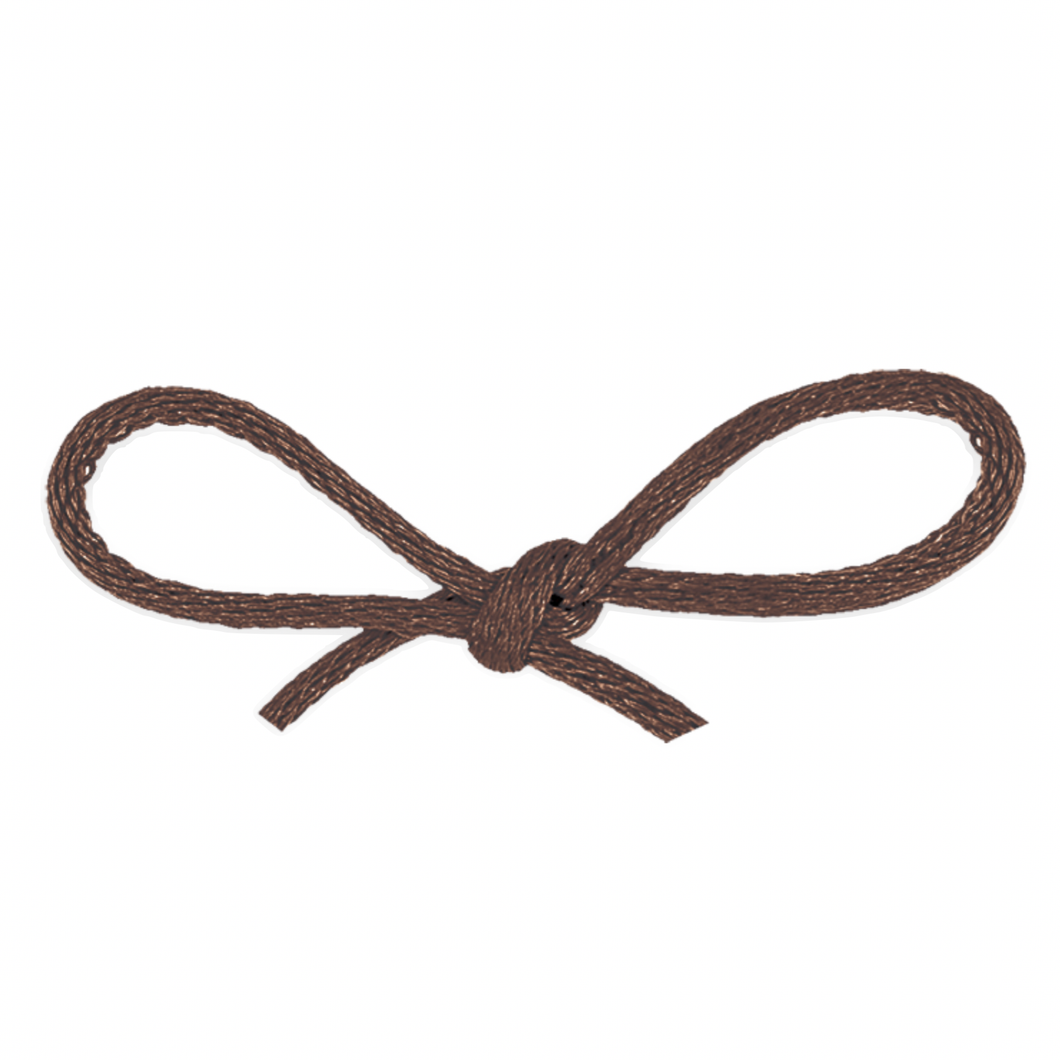 Rat Tail Cord - 3mm Wide - Brown - 50cm