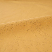 Load image into Gallery viewer, Celebration Sashiko Cloth - Kotobuki - Mustard
