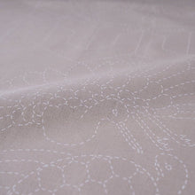 Load image into Gallery viewer, Celebration Sashiko Cloth - Kotobuki - Stone Grey
