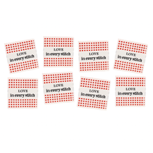 Load image into Gallery viewer, Check Love - 8 x Sew-in Labels
