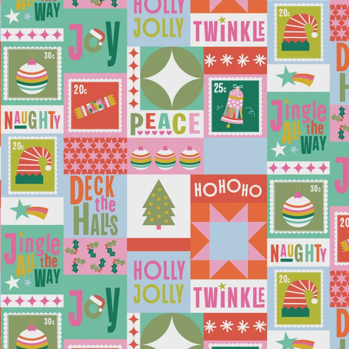 Deck the Halls - Collage - DV6920 - 50cm