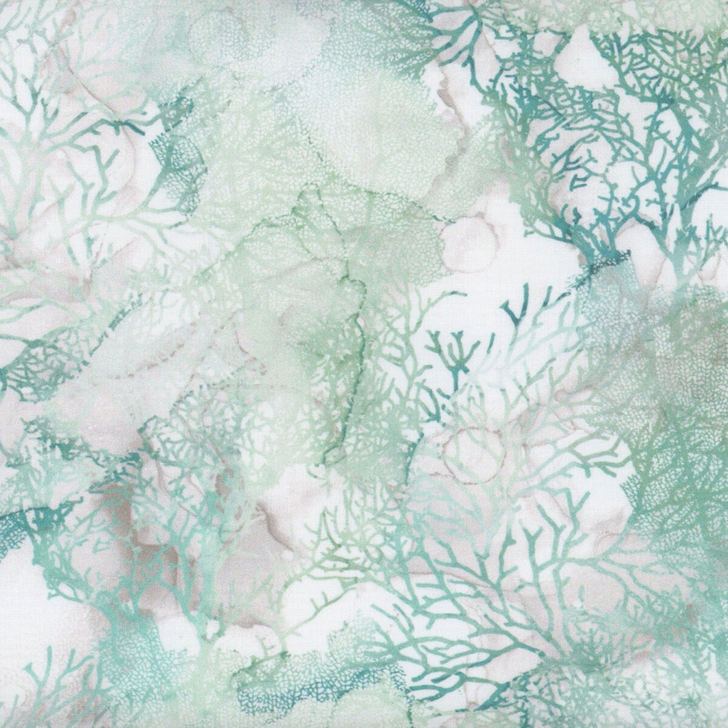 Sea Breeze - Coral - Seafoam - 50cm