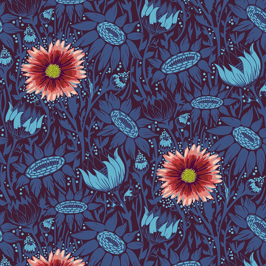 Made My Day - Coreopsis - Shadow - American Fat Quarter