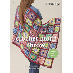 Crochet Motif Throw - 001 - Physical Pattern