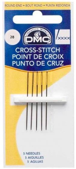 Cross Stitch Needles - Size 28 x 5