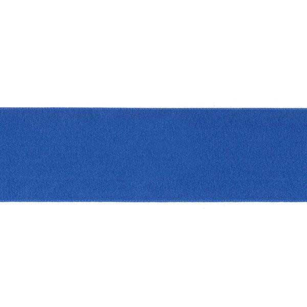 Ribbon - Double Polyester Satin - 35mm Wide - Dark Royal - 50cm