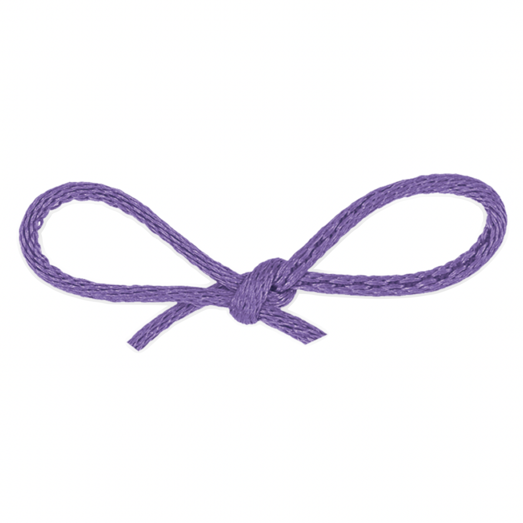 Rat Tail Cord - 3mm Wide - Delphinium - 50cm