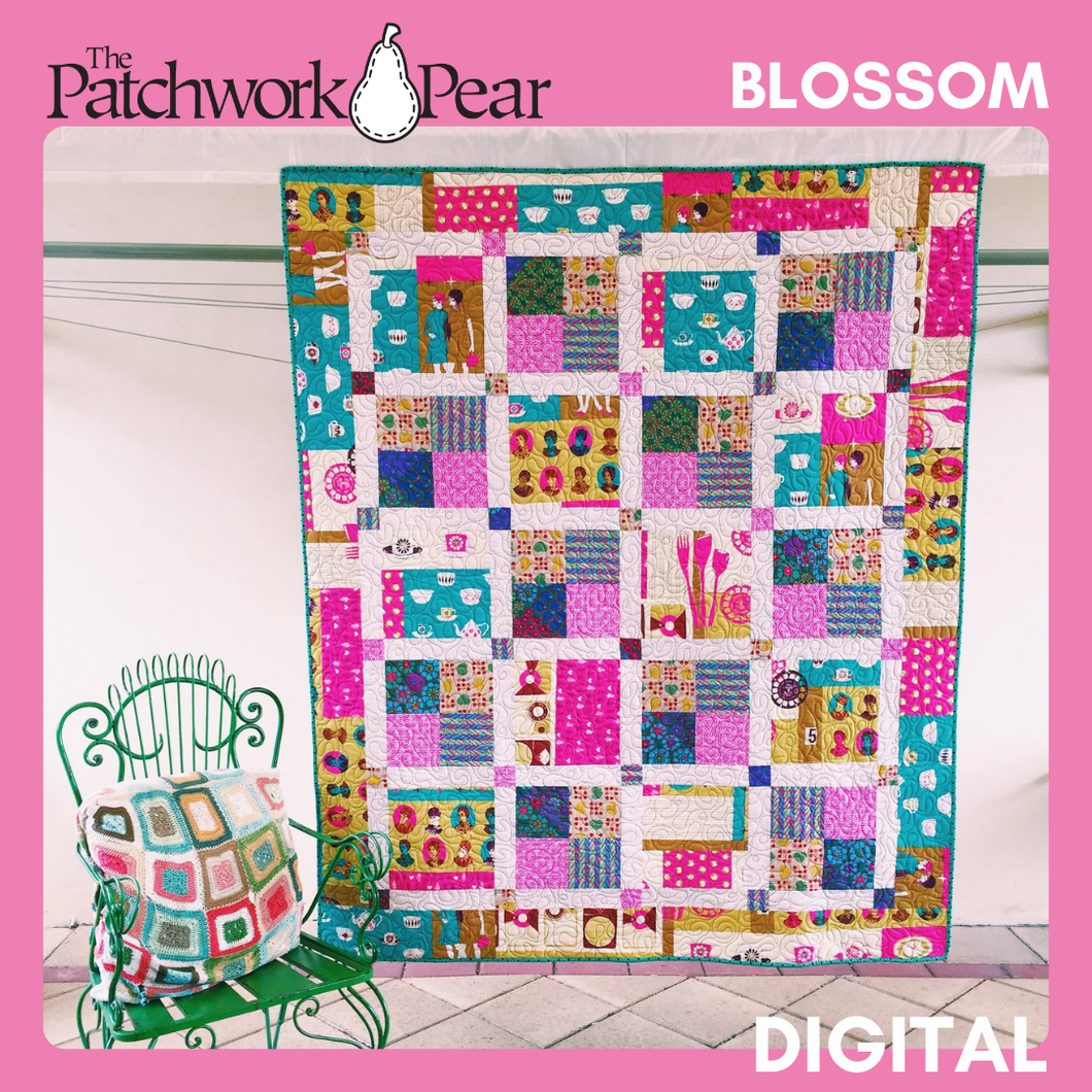 Blossom Quilt - Digital Pattern