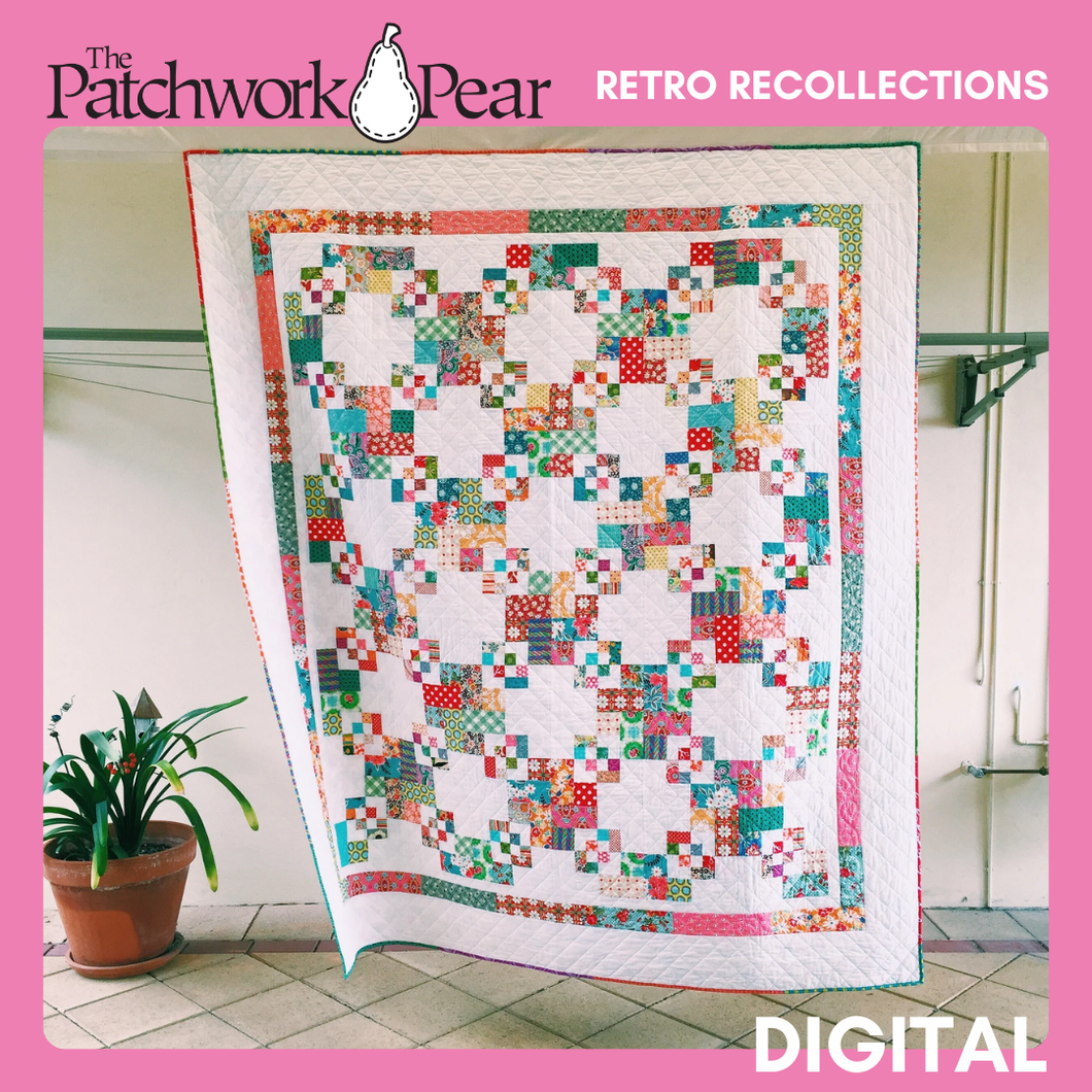 Retro Recollections Quilt - Digital Pattern