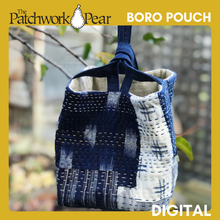 Load image into Gallery viewer, Boro Pouch 3 Ways - Digital Pattern
