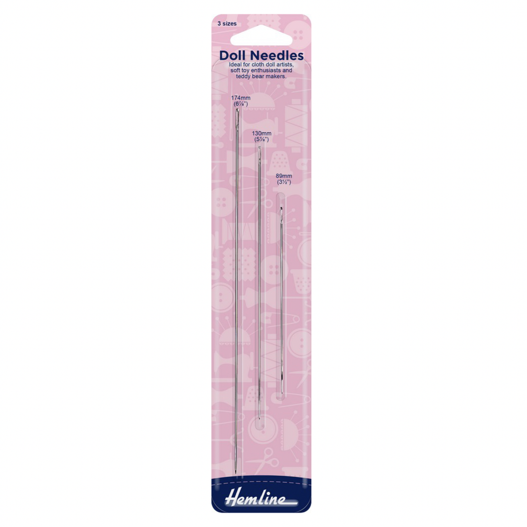 Doll Needles - 3 Sizes