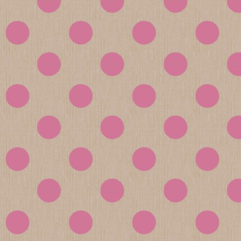 Chambray - Dots - Pink - 50cm