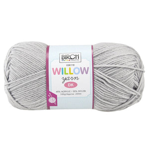 Willow Yarn - 04 - Dove Grey - 8ply