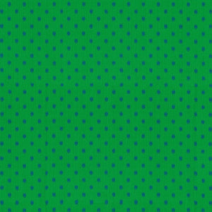 Green background with small blue star pattern