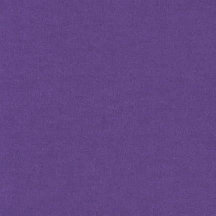 Flannel Solid - Eggplant - 50cm
