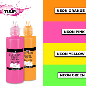 Electric Neons Tie-Dye Kit