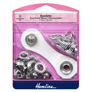 Eyelets - Starter Kit - 8.7mm - Nickel