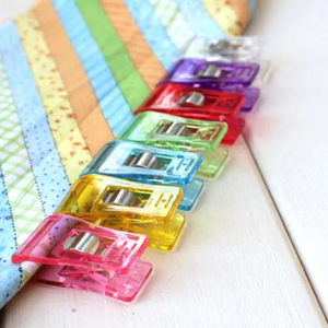 Fabric Clips - 3.5cm - Assorted Colours