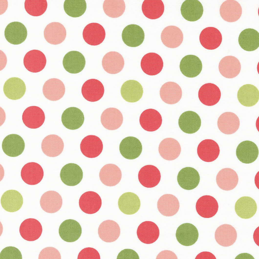 Favorite Things - Dots - Snow - 50cm