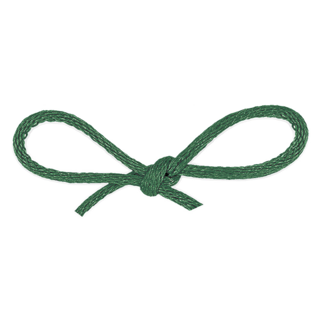 Rat Tail Cord - 3mm Wide - Forest - 50cm