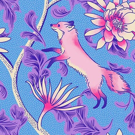 Glow Garden - Fox Bloom - Lindley Blue - 50cm
