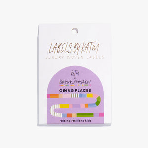 Going Places - 18 x Sew-in Labels