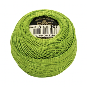 Coton Perle 8 - Granny Smith - 907 - 80m