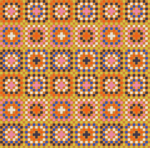 Meadow Star - Granny Square - Caramel - 50cm