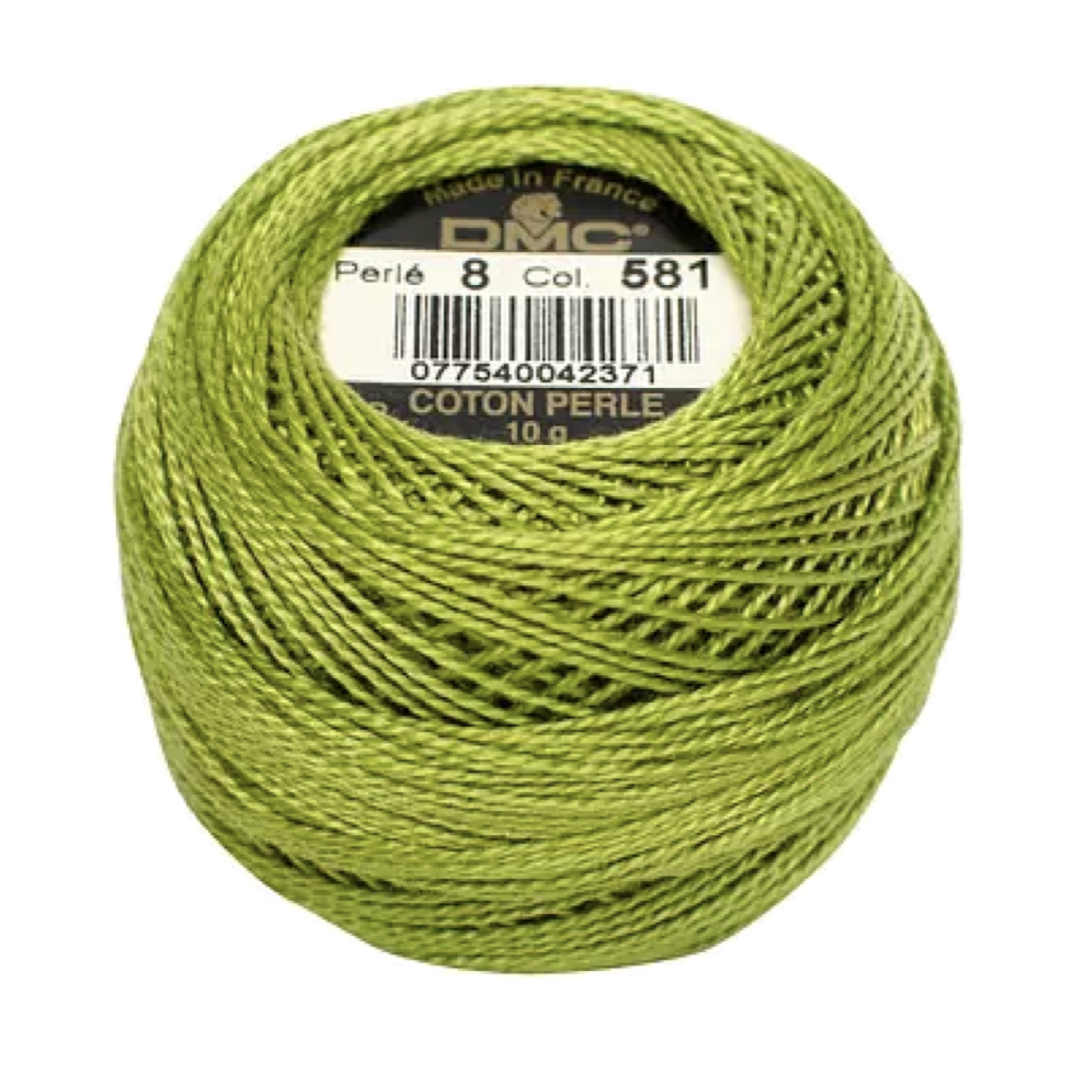 Coton Perle 8 - Grasshopper - 581 - 80m