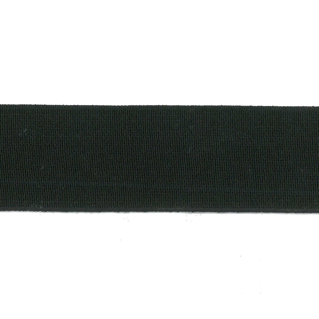 Elastic - High Density - Non-Roll - 32mm Wide - Black - 50cm