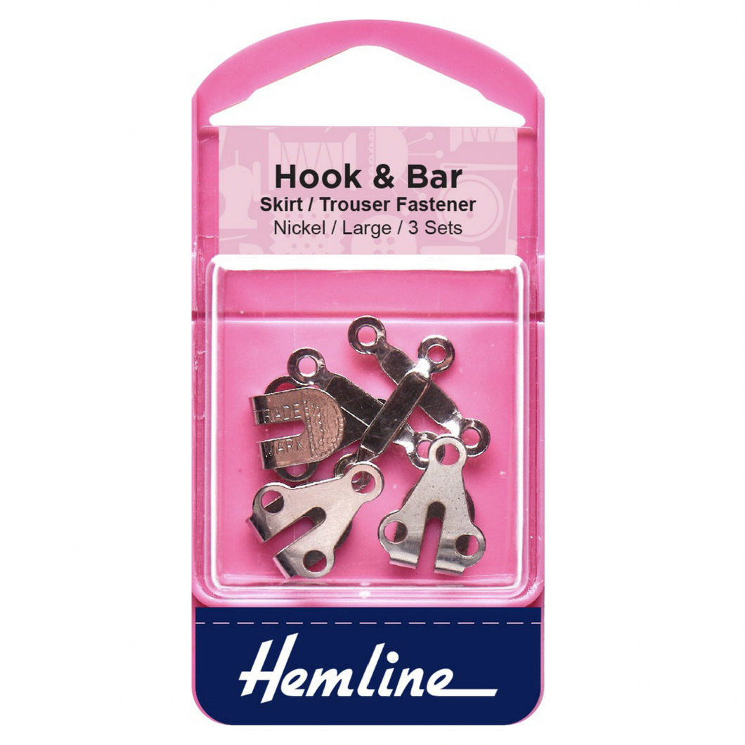 Hook & Bar - Large - Silver