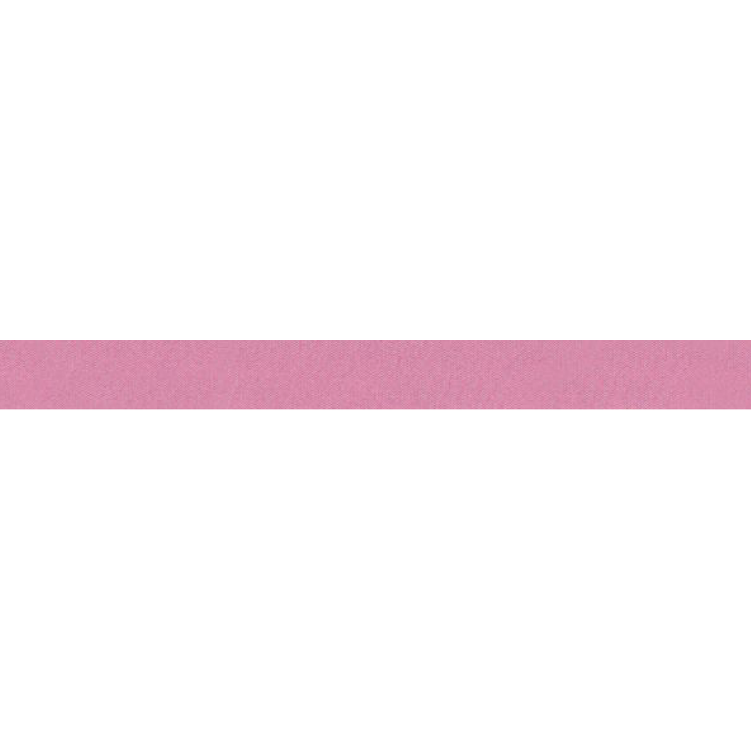 Ribbon - Double Polyester Satin - 7mm Wide - Hot Pink - 50cm