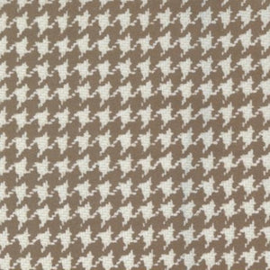 Farmhouse Flannels lll - Houndstooth - Cocoa - 50cm
