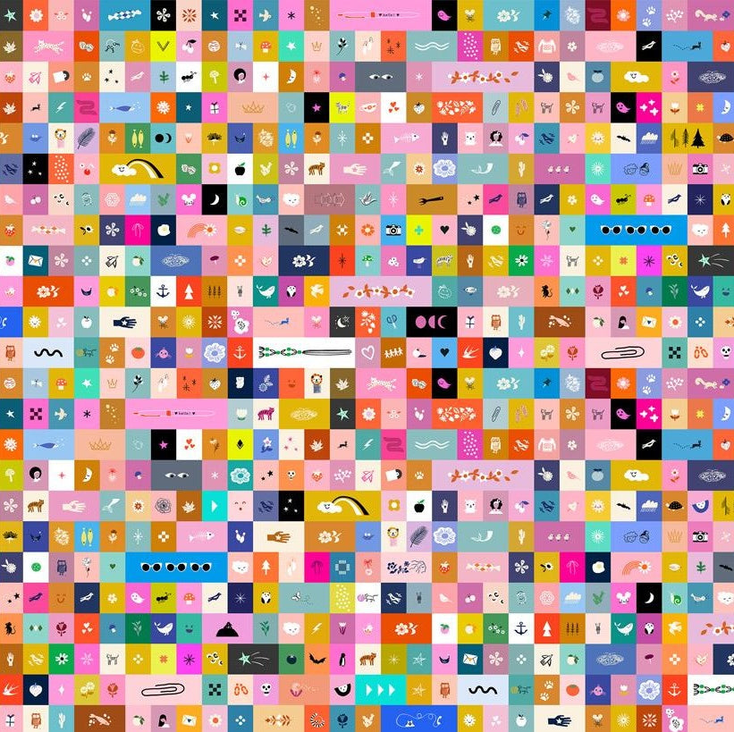 Selvedge Magic - Icons - 50cm