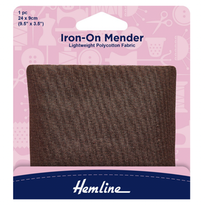 Iron-On Mender - Brown