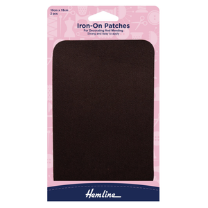 Iron-On Patches - Brown