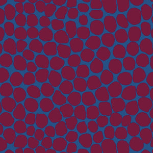 Classics - Jumble - Maroon - Fat Quarter (Out of Print)