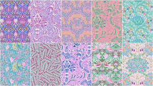 Kaffe x Morris & Co. - Blush - Fat Quarter Bundle