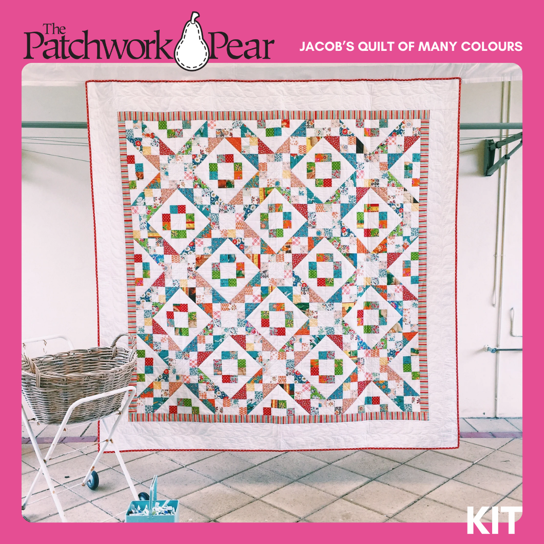 Jacob's Quilt Of Many Colours Quilt - Kit