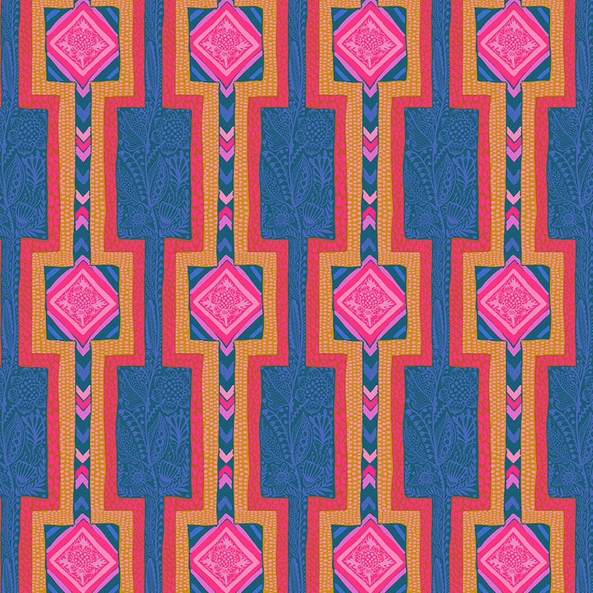 Brave - Labyrinth - Royal - Fat Quarter